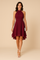 Women's Elegant Flared Dress Lightweight for Weddings and Formal Events 5